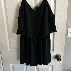 Elegant Black Women's Dress